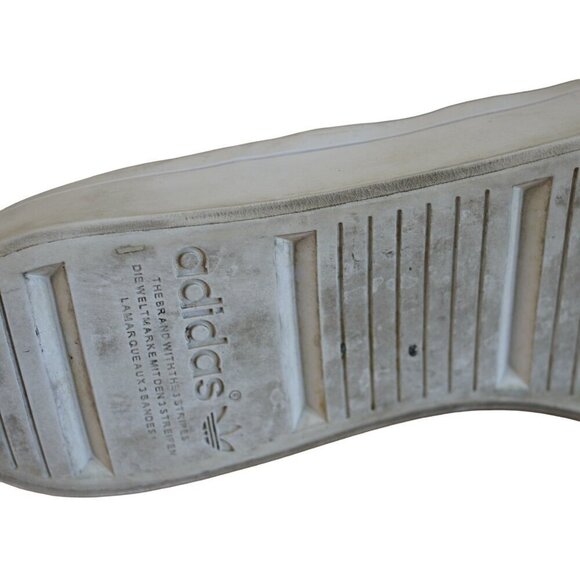 Adidas Courtvantage Blue Canvas Sneakers Womens‎ Size 7.5 - Picture 10 of 12